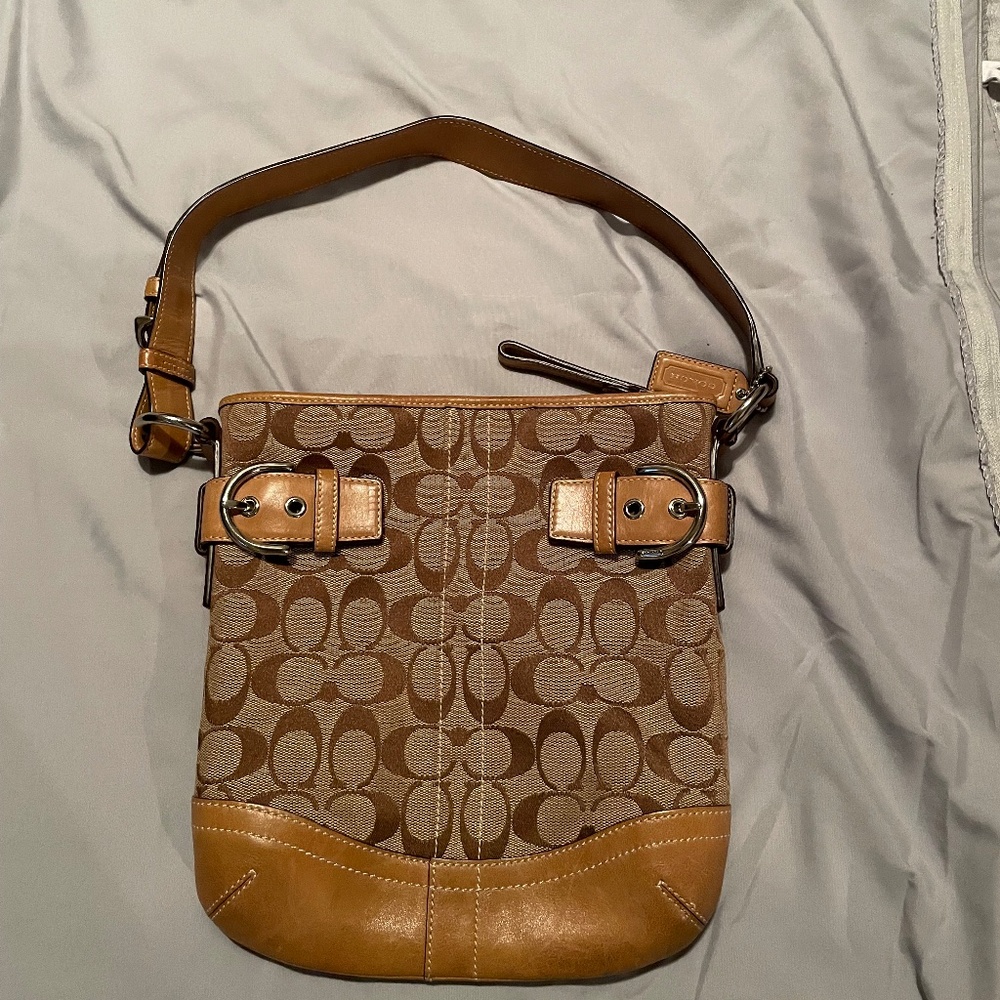 COACH Brown Soho Shoulder Bag